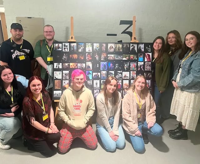 Student photography on display at national gallery