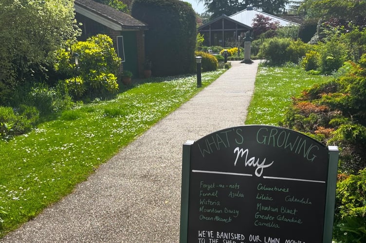 The Museum has reinstated its garden blackboard