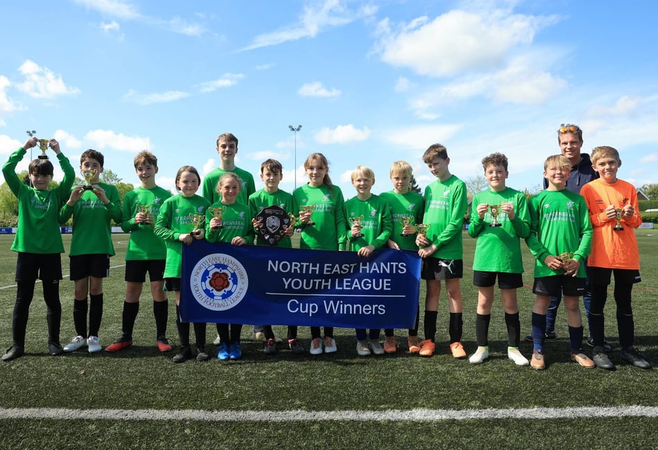 <p>Fernhurst under-12 Terriers won the North East Hampshire Youth League Shield cup final</p>