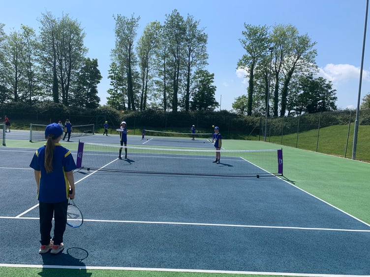 St Austell Tennis Club hosted the Cornwall School Games Mid-Cornwall Tennis Qualifiers.