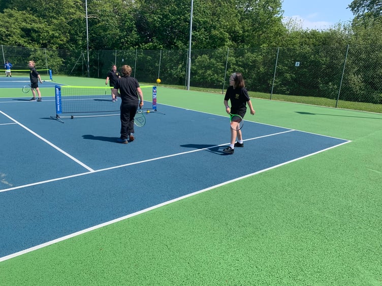 St Austell Tennis Club hosted the Cornwall School Games Mid-Cornwall Tennis Qualifiers.