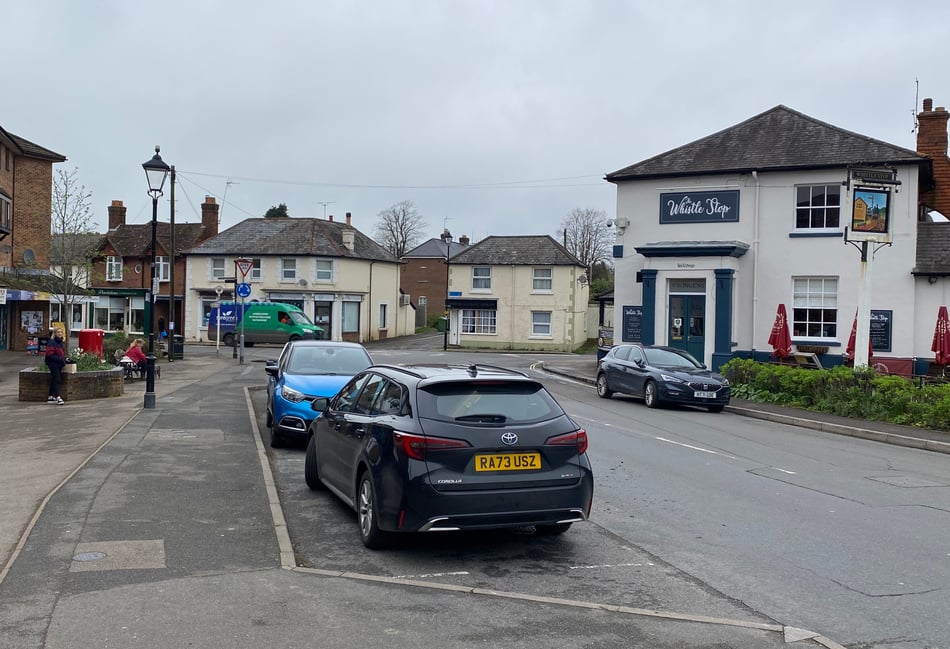<p>The driver of the silver Seat Leon who evaded police drove dangerously through Liss village centre in atrocious conditions, overtaking cars on Station Road.</p>