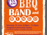 BBQ, Bands and Bingo for charity