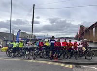 Man's fundraising cycle in memory of his father