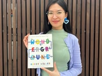 Student has drawings published in new book 