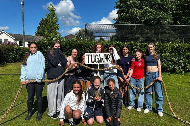 The tug of war event was quite popular