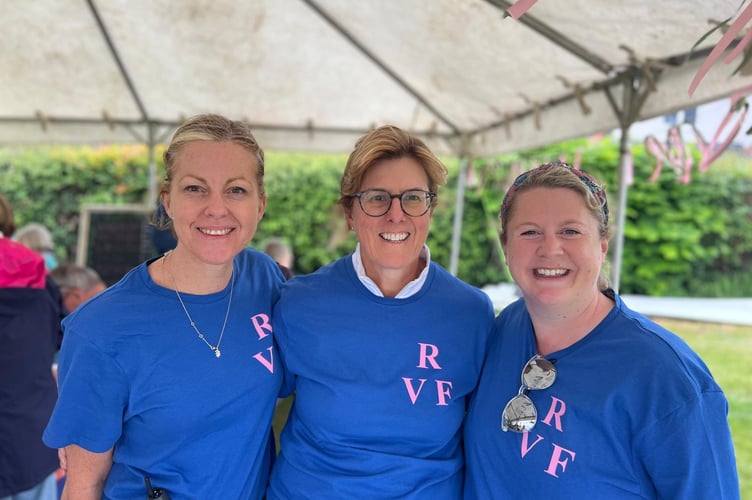 Fayre volunteers worked hard to provide a fun day out 