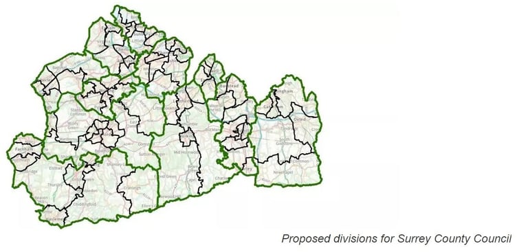 The new Local Election boundaries proposed for 2025