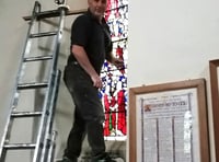 Stained glass church windows to be restored in £14,000 project
