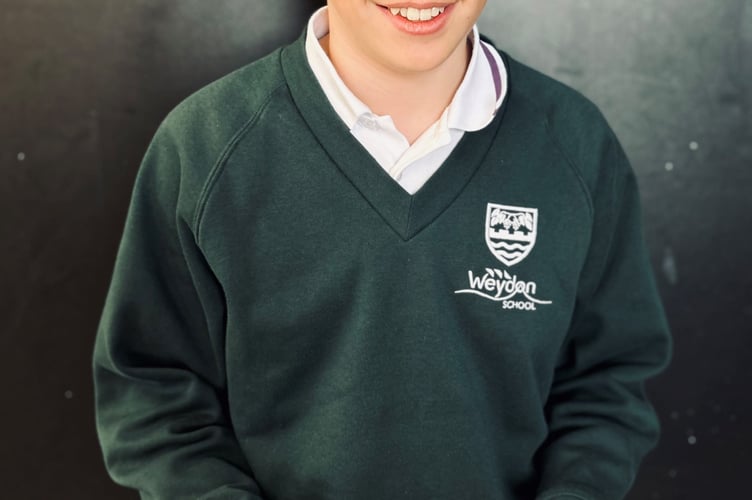 Will Fuller, Year 8, Weydon School, Wrecclesham, June 2024.