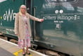 Daughter of D-Day hero in tears as she sees his train again