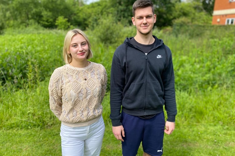 Polina Storozhuk and Ivan Peretiatko, Frensham Heights, Rowledge, June 2024.