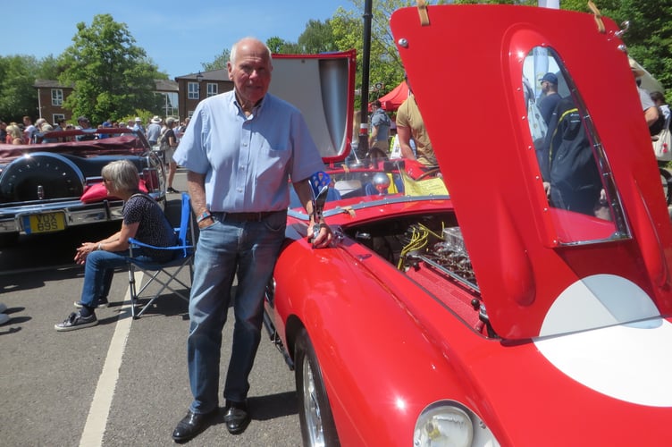 Winner of Sir Ray Tindle Award for Best in Show, Farnham Festival of Transport, Upper Hart Car Park, June 2nd 2024.