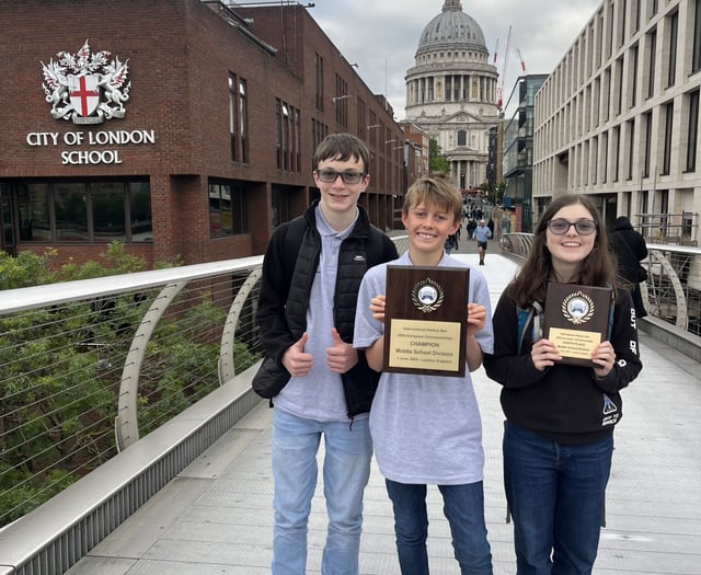 Young historian becomes European champion