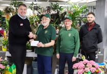 Squire's Garden Centres present award to Badshot Lea Community Garden as part of Love Where You Live programme