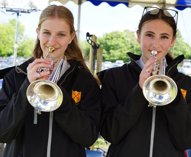 Camborne triumph at the Bugle Band Contest