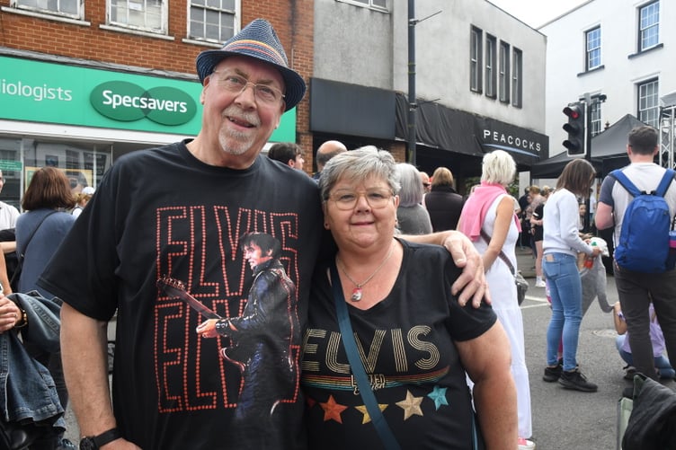 Pete and TC Stratton travelled from Newbury for the event.