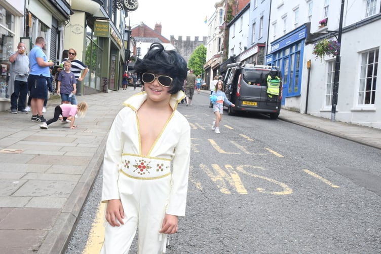 Ellis Gwynne-Denton was one of the younger Elvis tributes.