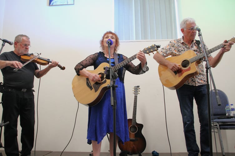 West Somerset Folk Festival welcomed Liege and Lief to this year's event. PHOTO: George Ody.