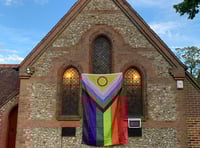 Church's pride flag stolen again by hateful thieves