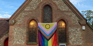 Outrage as pride flag stolen from Farnham church
