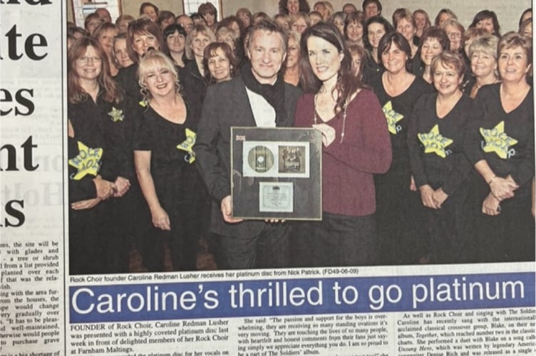 Anyone for music? How the rock choir got its start...
