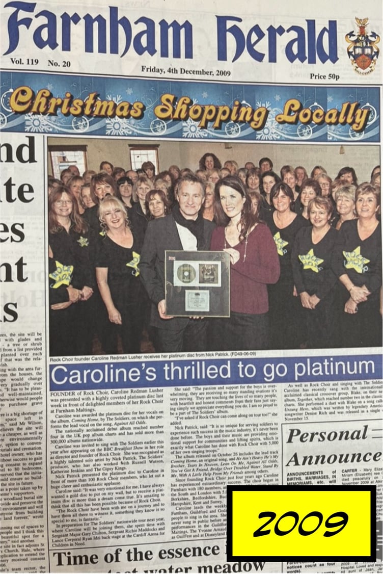Anyone for music? How the rock choir got its start...