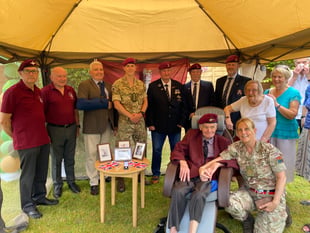 Veteran athlete awarded one more very special medal