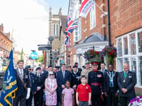 Farnham raises the flag for town's Armed Forces
