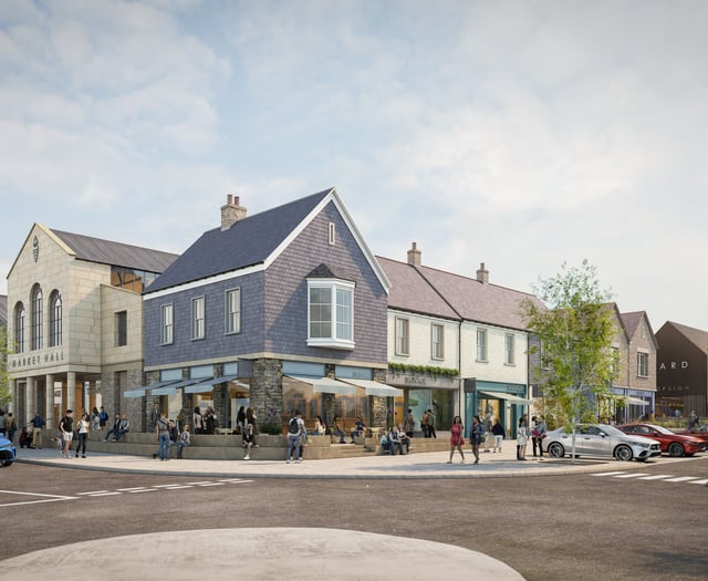 Designs unveiled for new high street due to be built