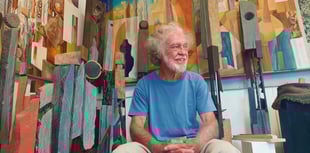 Visitors enjoy 48 years of work from Farnham artist Richard Jack