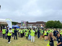 Fundraising feet as Beacon of Peace walk raises £210k