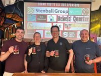 Beer festival organisers pump £1,600 into men's shed relocation