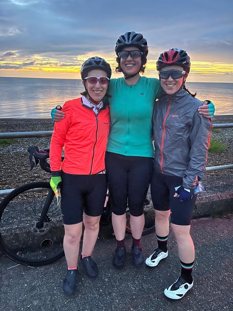 Alton Sheppey Somerset cyclists