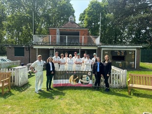 Cleaning firm signs sponsorship deal with cricket club