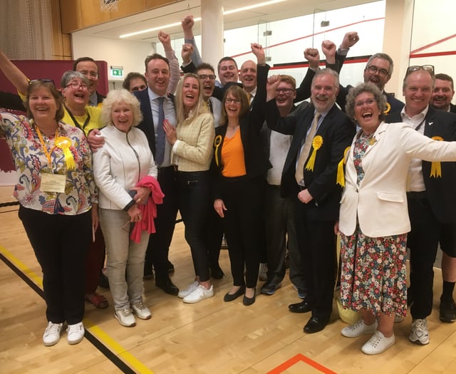 Liberal Democrat Danny Chambers wins in Winchester