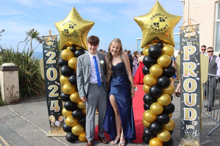 The Penrice Academy prom was held at the Atlantic Hotel in Newquay.