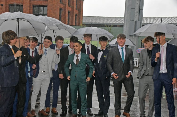 Court Fields School, Wellington, prom night. PHOTO: Alain Lockyer.