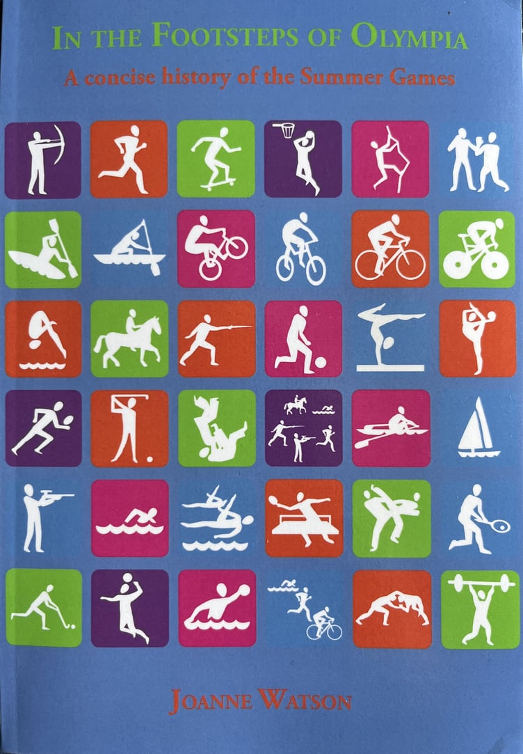 In The Footsteps Of Olympia, Joanne Watson, July 2024.