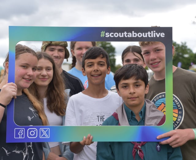 Scouts and Guides from Farnham among 6,000 at Surrey Scoutabout