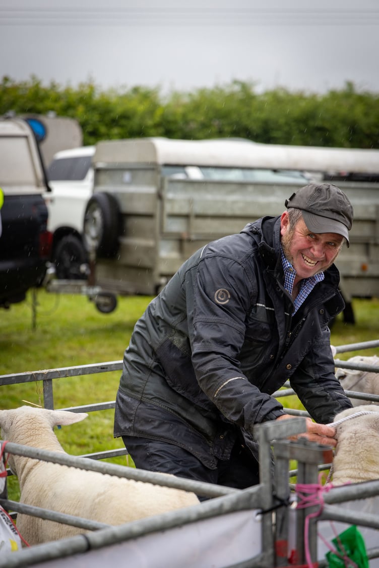 Rain? What rain? at the Stithians Show 2024
