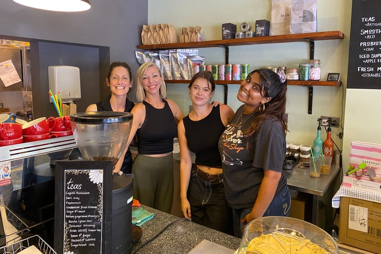 Staff at Jo's Neuro Café