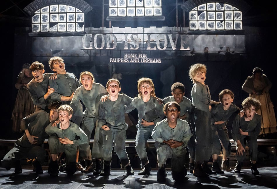 <p>A scene from Oliver! at the Chichester Festival Theatre (Photo: Johan Persson)</p>