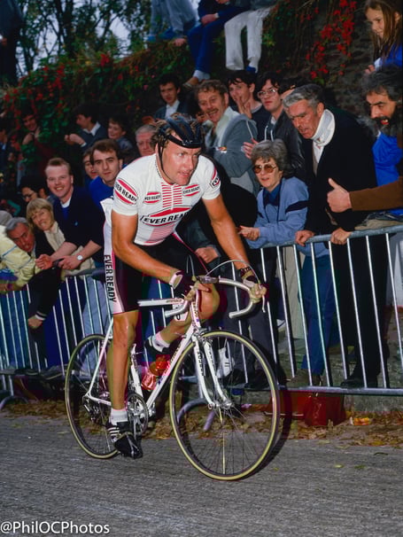 Tony was known for being Britain's best six-day cyclist 