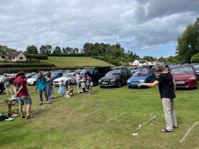 One visitor to Roadwater Fete has cracked it.