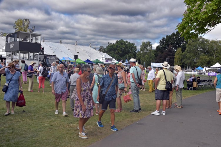 Crowds returned to the annual Taunton Flower Show over the weekend. PHOTO: Alain Lockyer.
