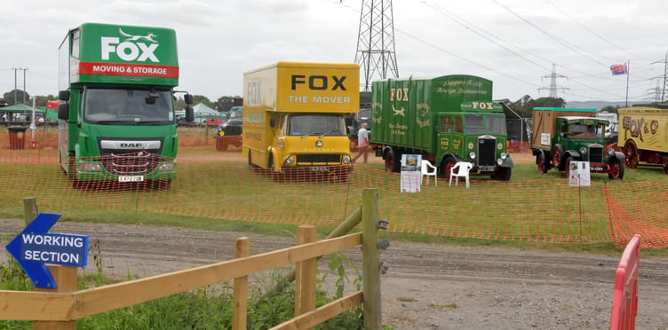 Moving with the times, or not, at the WSRA steam and vintage rally. PHOTO: Alain Lockyer.
