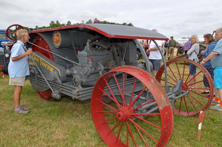 All the way from the USA, The Grey Tractor, of Minneapolis. PHOTO: Alain Lockyer.