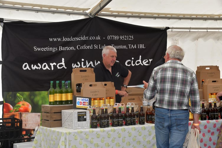 When the going gets thirsty, award-winning cider awaiting visitors to the WSRA steam and vintage rally. PHOTO: Alain Lockyer.