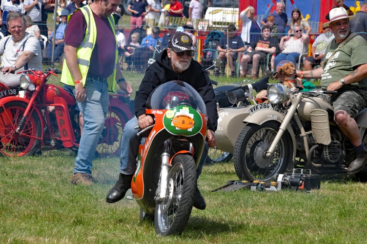 Going for a spin at the WSRA steam and vintage rally. PHOTO: Alain Lockyer.